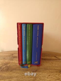 RARE Harry Potter Deluxe Edition 1-4 Box Set 1st Edition Rare, Bloomsbury