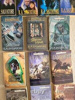 RA Salvatore THE LEGEND OF DRIZZT 19 book collection