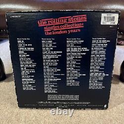 ROLLING STONES Singles Collection London Years 1989 4-LP/Vinyl Box Set + Book