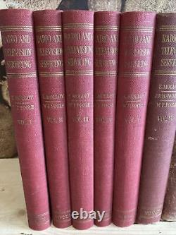 Radio Television Servicing Books Massive Set Vintage Collection