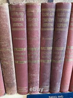 Radio Television Servicing Books Massive Set Vintage Collection