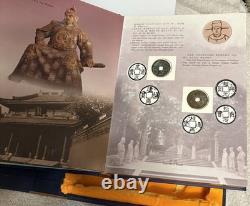 Rare Ancient Chinese Coin Collection Museum Book Set Dynasties 221 B. C. 1935A. D