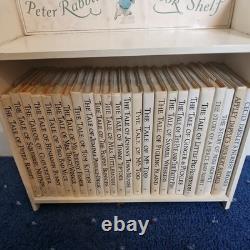 Rare Beatrix Potter Peter Rabbit's Book Shelf 23 Book Set