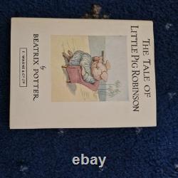Rare Beatrix Potter Peter Rabbit's Book Shelf 23 Book Set