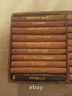 Rare Miniature Set Of William Shakespeare Plays 20 volumes