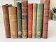 Rare Set Of 8 Antique Books / Royal Statistical Society Collection See Details