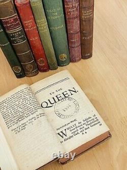 Rare SET OF 8 ANTIQUE BOOKS / ROYAL STATISTICAL SOCIETY COLLECTION See Details