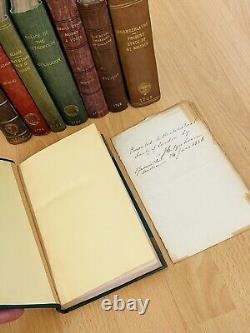 Rare SET OF 8 ANTIQUE BOOKS / ROYAL STATISTICAL SOCIETY COLLECTION See Details
