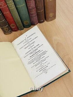 Rare SET OF 8 ANTIQUE BOOKS / ROYAL STATISTICAL SOCIETY COLLECTION See Details