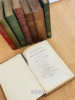 Rare SET OF 8 ANTIQUE BOOKS / ROYAL STATISTICAL SOCIETY COLLECTION See Details