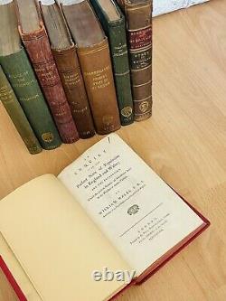 Rare SET OF 8 ANTIQUE BOOKS / ROYAL STATISTICAL SOCIETY COLLECTION See Details