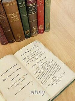 Rare SET OF 8 ANTIQUE BOOKS / ROYAL STATISTICAL SOCIETY COLLECTION See Details