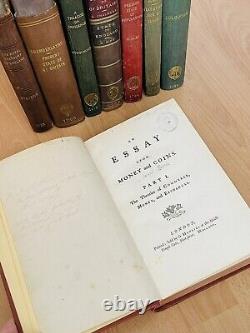 Rare SET OF 8 ANTIQUE BOOKS / ROYAL STATISTICAL SOCIETY COLLECTION See Details