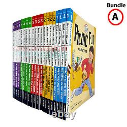 Read With Oxford Stage 1-5 Biff, Chip and Kipper Collection 20 Books Set