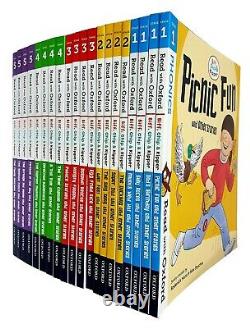 Read With Oxford Stage(1-5)Biff Chip and Kipper Collection 20 Books Set Picnic