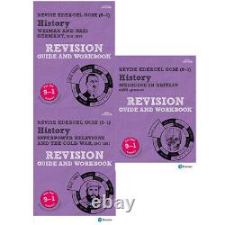 Revise Edexcel GCSE (9-1) History Weimar And Nazi Germany 3 Books Collection Set