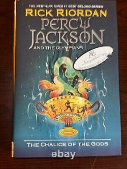Rick Riordan Percy Jackson Collection Set Complete Signed Autographed 25 Books