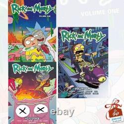Rick and Morty Volume (1-3) 3 Books Collection Set by Zac Gorman Paperback NEW