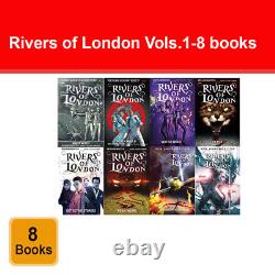 Rivers Of London Series (Vols. 1-8) Ben Aaronovitch Collection 8 Books Set Pack
