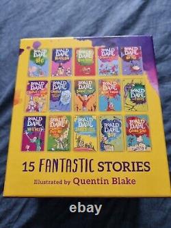 Roald Dahl Classic Reading Collection Witches BFG Matilda Pack 16 Books Box Set