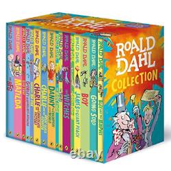 Roald Dahl Collection 16 Books box, by Roald Dahl, Like New Book