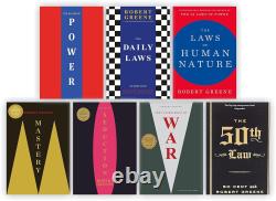 Robert Greene Complete 7 Books Collection Set Paperbck