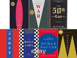 Robert Greene Complete 7 Books Collection Set Power, Mastery. NEW Paperbck 2022