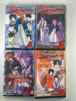 Rurouni Kenshin Vol 1-28 Complete Series Set English Manga Book Lot