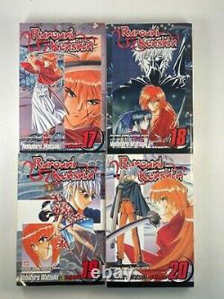 Rurouni Kenshin Vol 1-28 Complete Series Set English Manga Book Lot