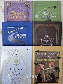 SET 6 School booksHistory of Magic, Potion making, Spellbook, Herbology and other