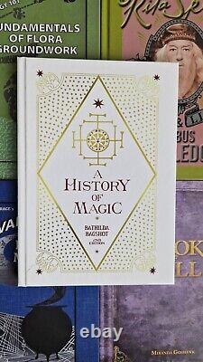 SET 6 School booksHistory of Magic, Potion making, Spellbook, Herbology and other