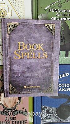 SET 6 School booksHistory of Magic, Potion making, Spellbook, Herbology and other