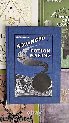SET 6 School booksHistory of Magic, Potion making, Spellbook, Herbology and other