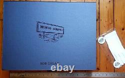 SIGNED Bob Dylan Mondo Scripto box set lithograph book handwritten lyric drawing