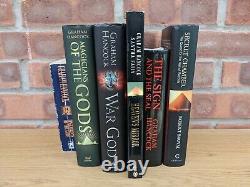 SIGNED Graham Hancock Collection 6 Books Set Magicians, Fingerprints, Sign Seal