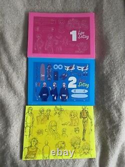 SK8 The Infinity Official Design Works 3 Book Set Character Design