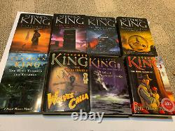 STEPHEN KING DARK TOWER NOVEL BOOK HARDCOVER lot set collection I II III IV +++