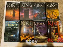 STEPHEN KING DARK TOWER NOVEL BOOK HARDCOVER lot set collection I II III IV +++