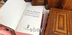 STEVEN ERIKSON MALAZAN BOOK OF THE FALLEN Complete Collection Set 1-10, leathe