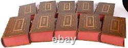 STEVEN ERIKSON MALAZAN BOOK OF THE FALLEN Complete Collection Set 1-10, leathe