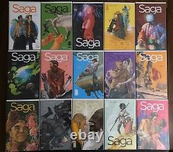 Saga #1-54 First Prints Comic Book Run Image Comics Staples Vaughan
