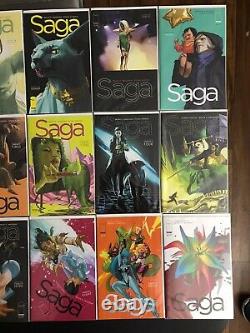 Saga #1-54 First Prints Comic Book Run Image Comics Staples Vaughan
