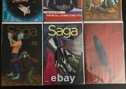 Saga #1-54 First Prints Comic Book Run Image Comics Staples Vaughan