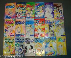 Sailor Moon Naoko Takeuchi 1st Edition Japanese Anime Manga Comic Book Set 1-18