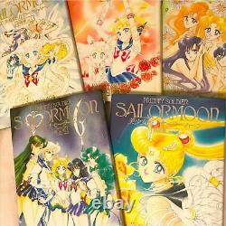 Sailor Moon Original illustration Art Book #1-5 Set Naoko Takeuchi Naoko