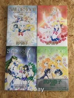 Sailor Moon illustration Art Book vol. 1 2 3 4 set From Japan