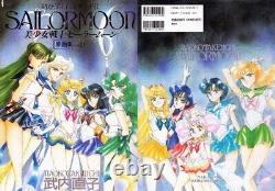 Sailor Moon original illustration collection Vol. 1-5 Art book Set Used JAPAN jp