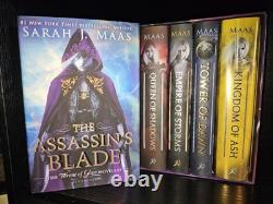 Sarah J Maas Throne of Glass Hardback Set OOP Collection