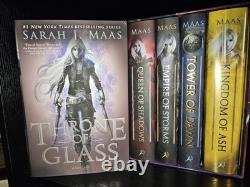 Sarah J Maas Throne of Glass Hardback Set OOP Collection