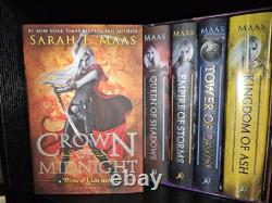 Sarah J Maas Throne of Glass Hardback Set OOP Collection